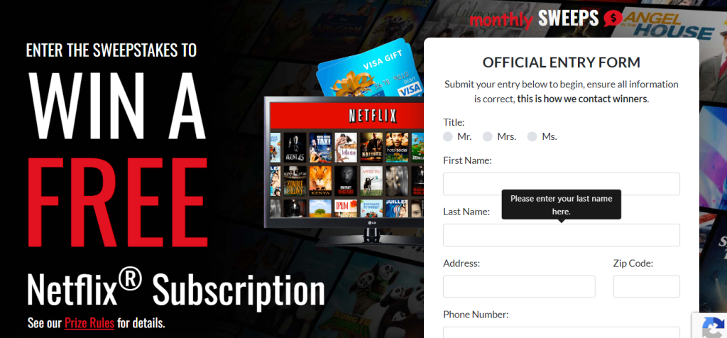 how get netflix free subscription